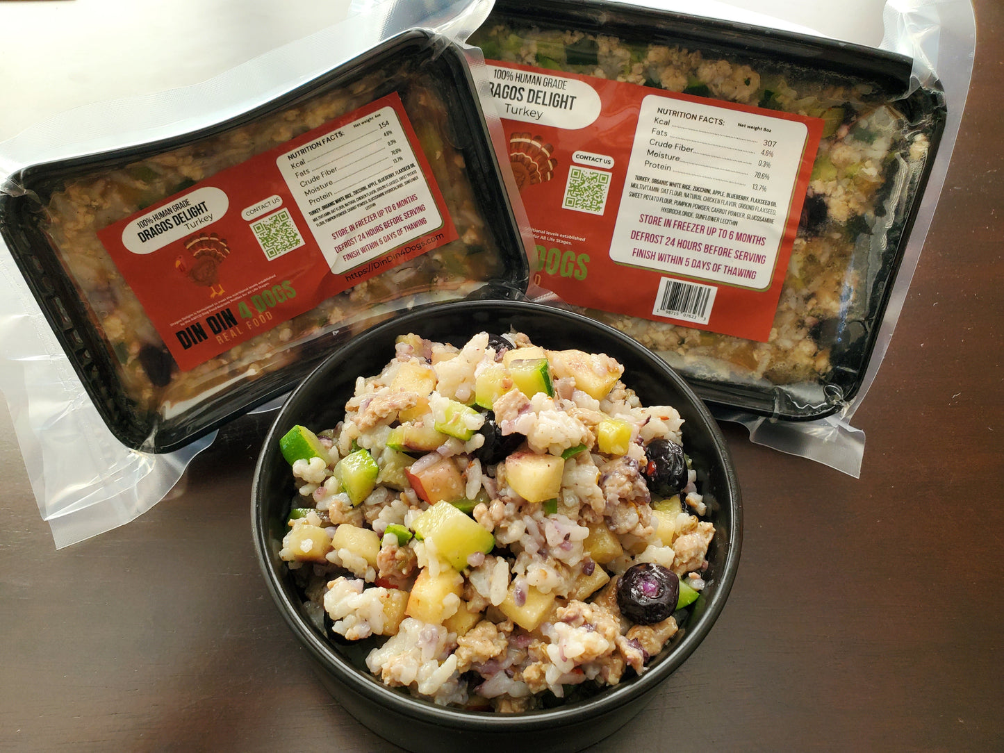 Chicken and Turkey Combo - case includes 24, 8oz meals