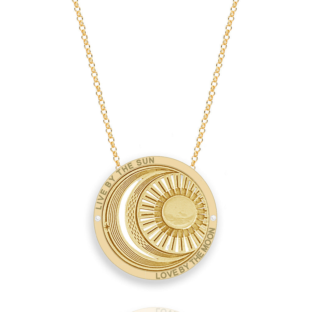 Golden Celestial Necklace