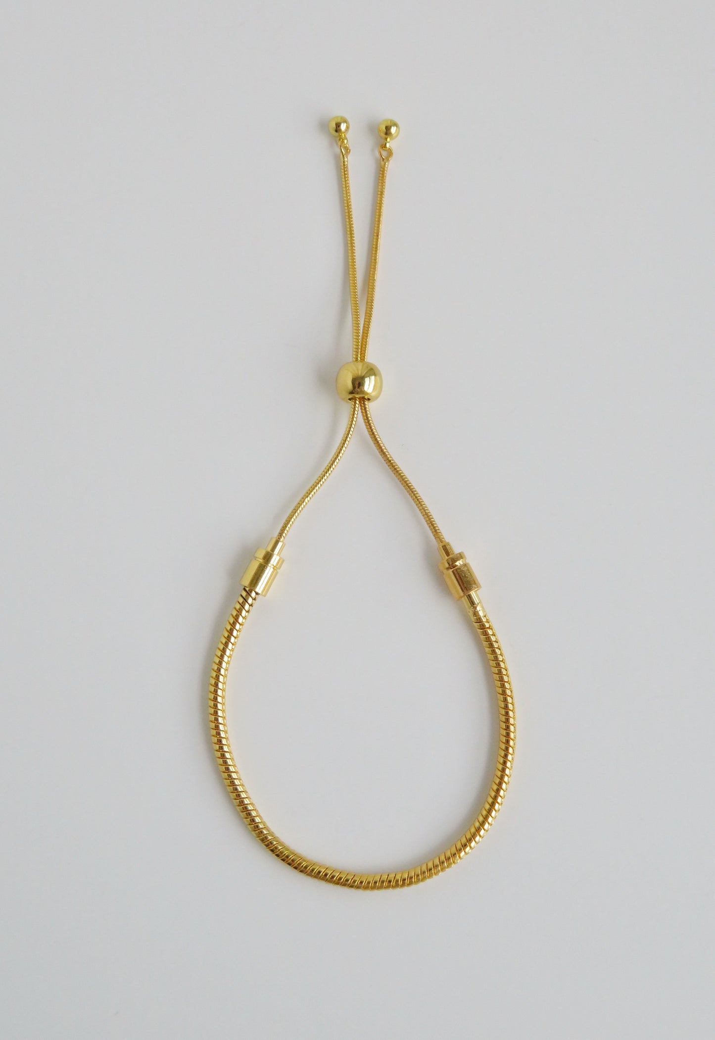 Adjustable Charm Bar Bracelet