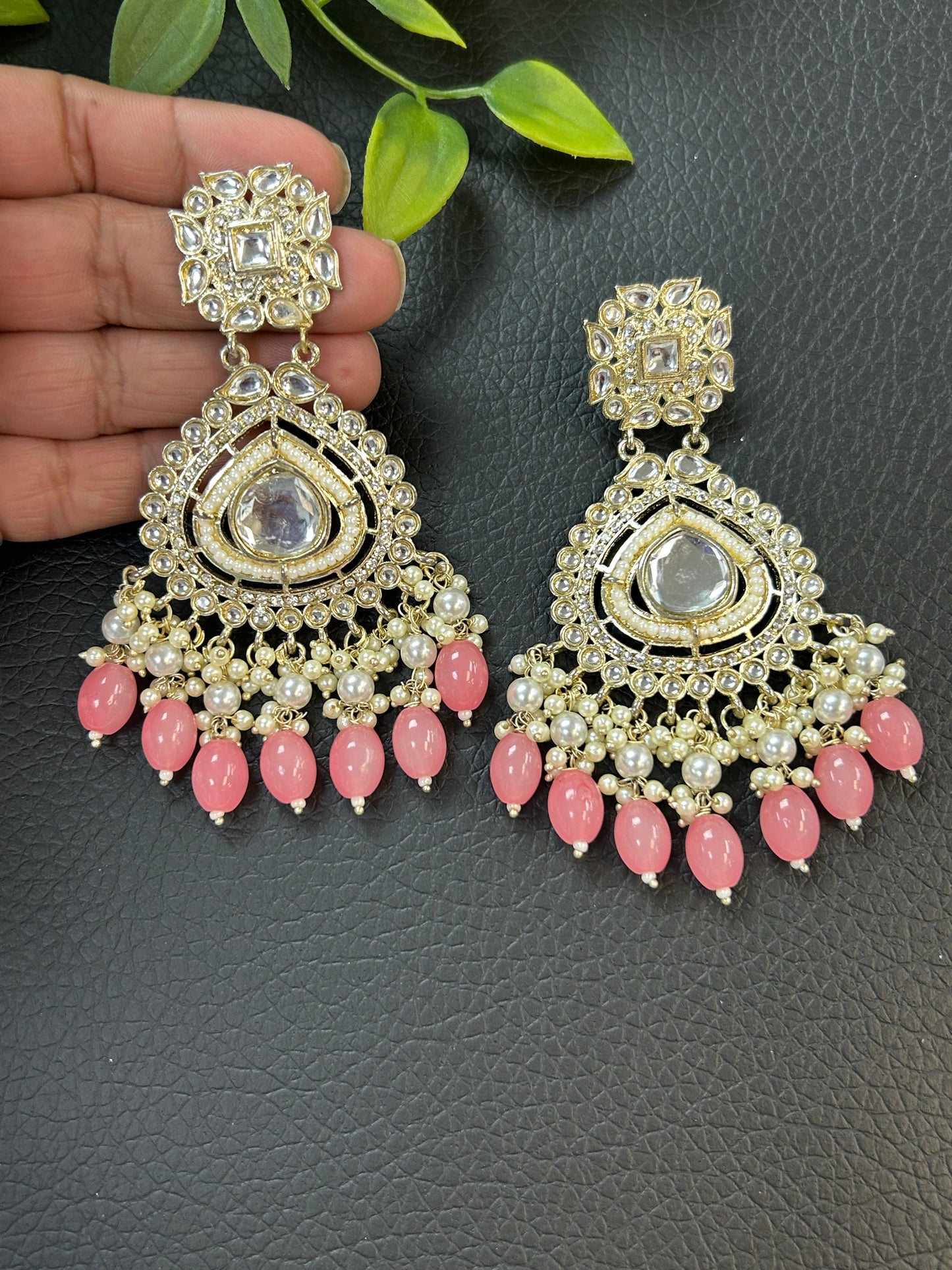 Kundan earrings