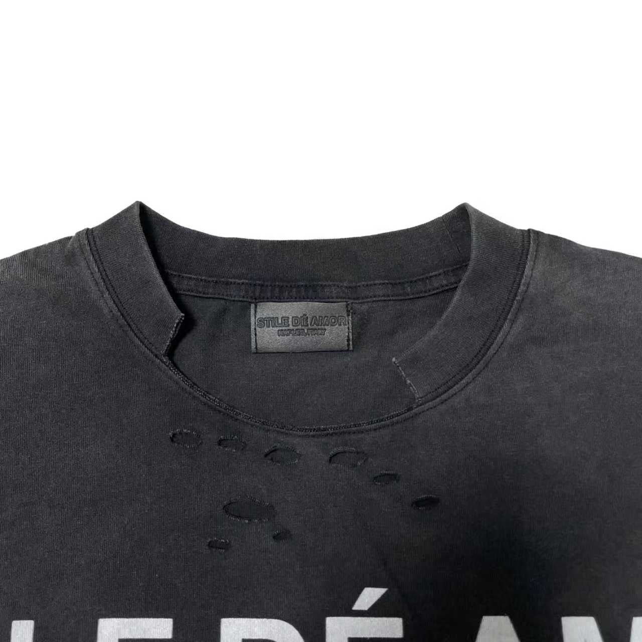 NERO SU BIANCO LONGSLEEVE