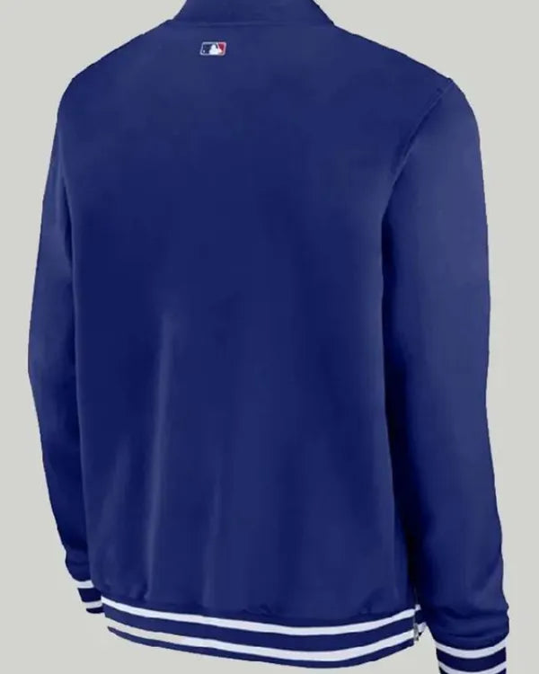 Dave Roberts LA Dodgers Blue Bomber Jacket