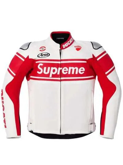 Supreme Motorcycle Leather Jacket