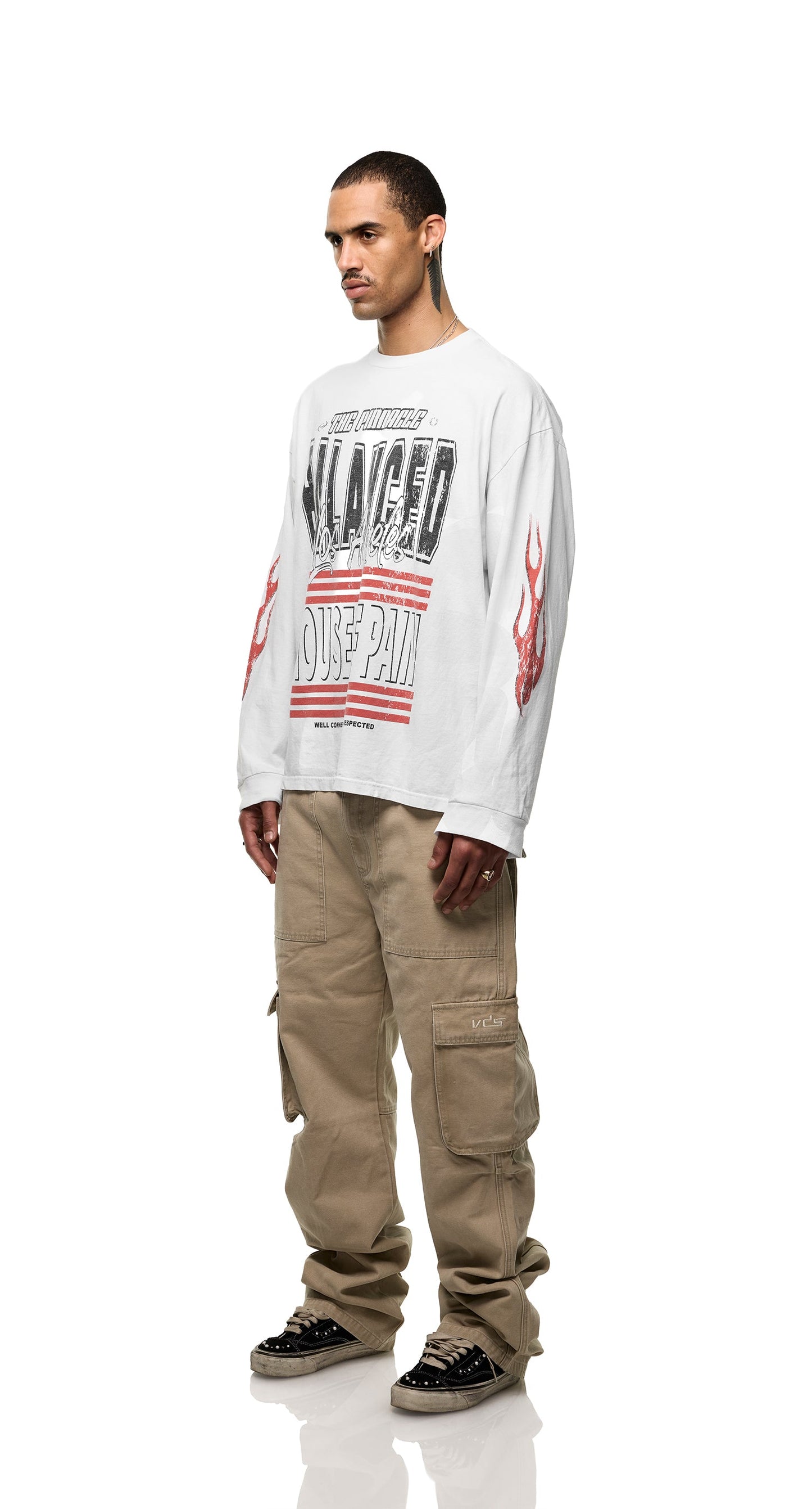 Flame Long Sleeve Tee