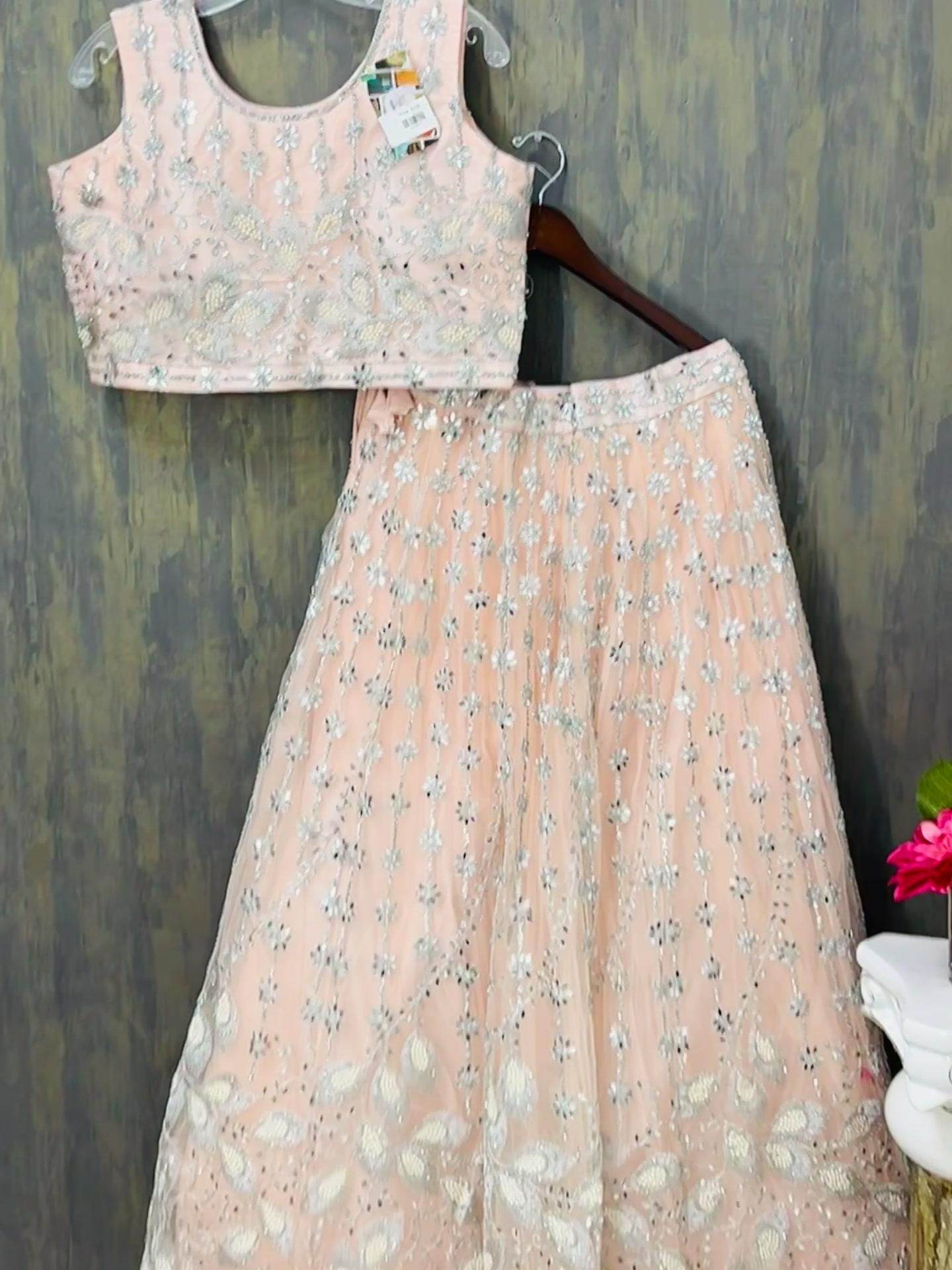 Heavy party wear lehenga