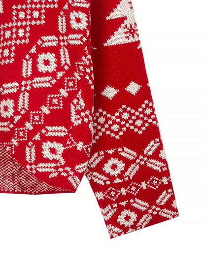 Women's Casual Long Sleeve Back Twist Sweater | NCS