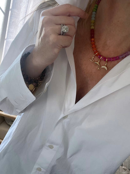 Rainbow Stone Necklaces