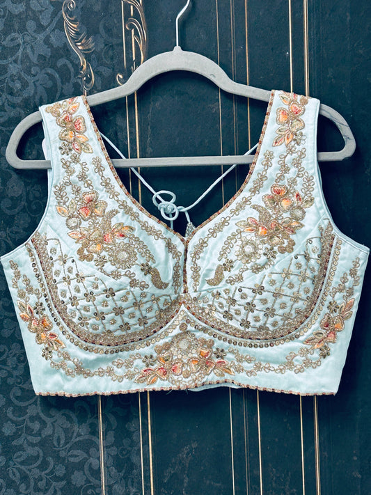 Heavy work blouse | designer party wear blouse