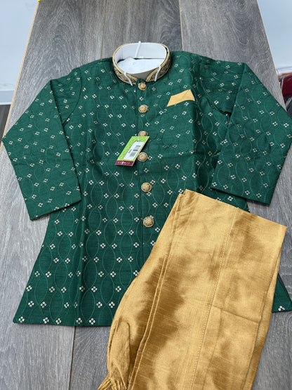Kids sherwani set : boys sherwani