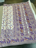 Kashmiri silk saree
