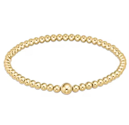 Classic Mixed Beaded Waterproof Non-Tarnish Bracelets