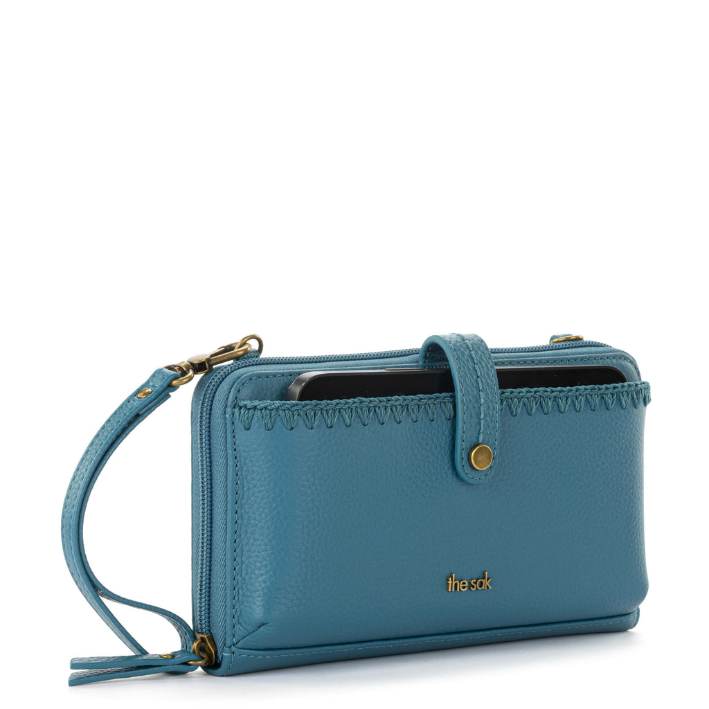 Iris Smartphone Wallet - Leather - Lagoon