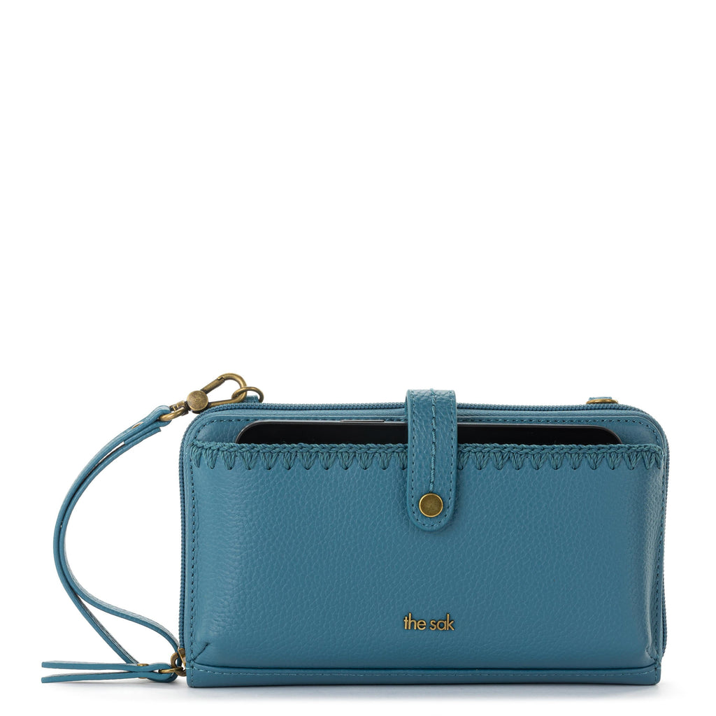 Iris Smartphone Wallet - Leather - Lagoon