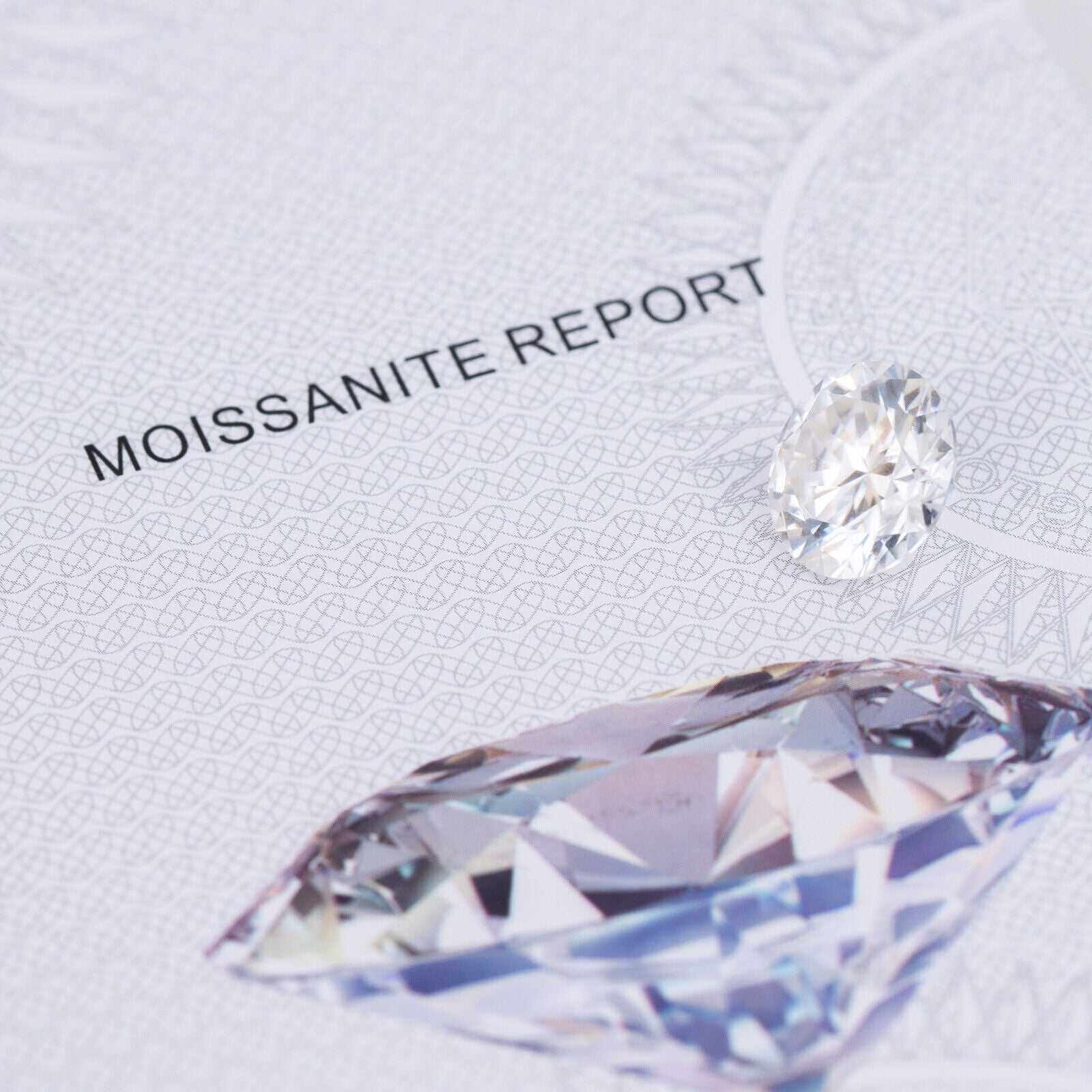 Loose Moissanite Gem Stone VVS1 D Color Brilliant Wholesale