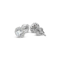 Stud Mens Earrings - Solid 925 Sterling Silver Screw Back