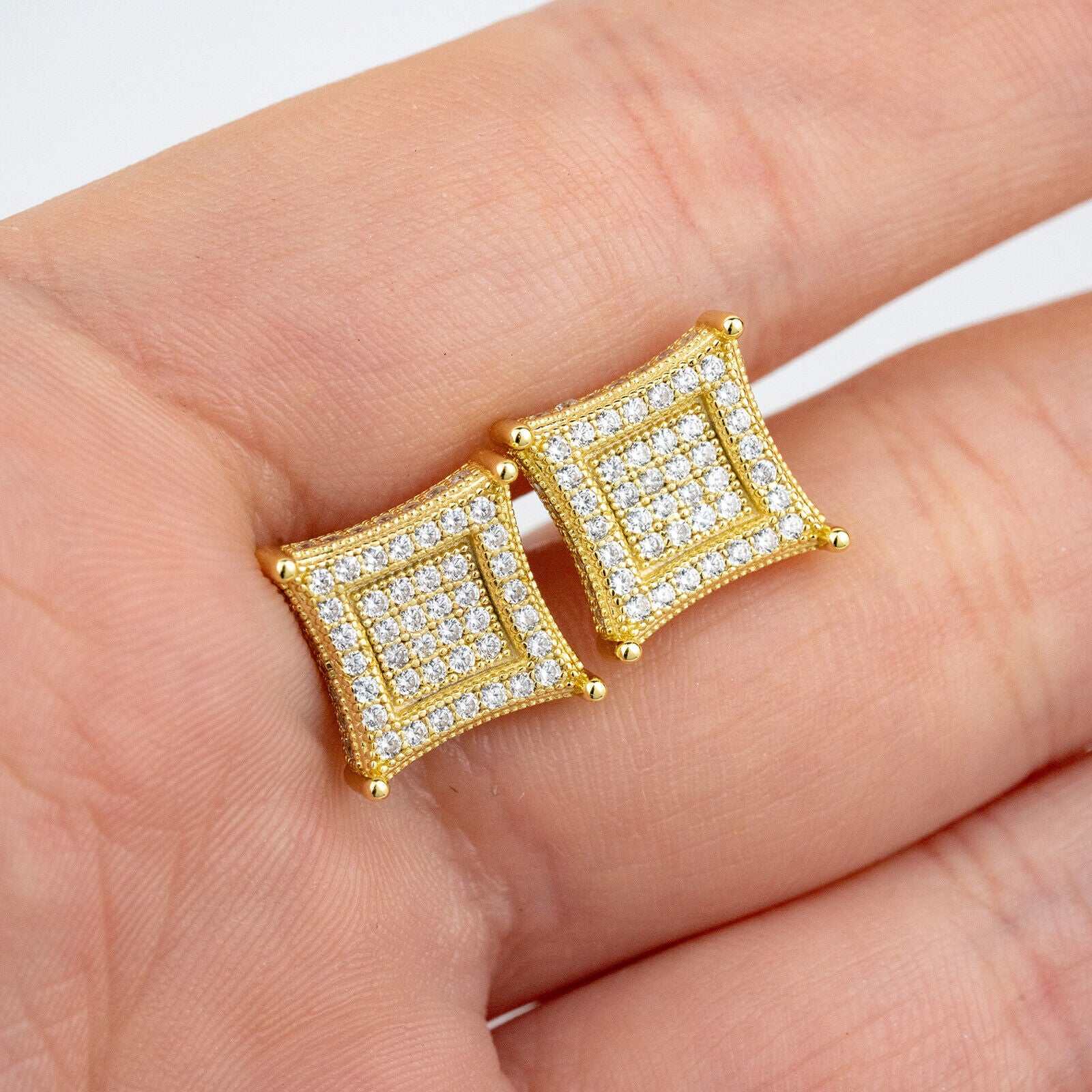14K Gold Kite Earrings
