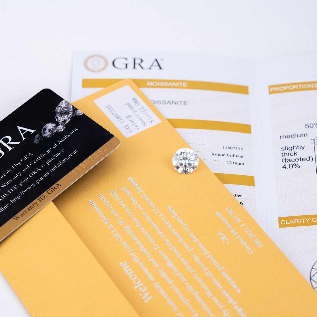 Loose Moissanite Gem Stone VVS1 D Color Brilliant Wholesale