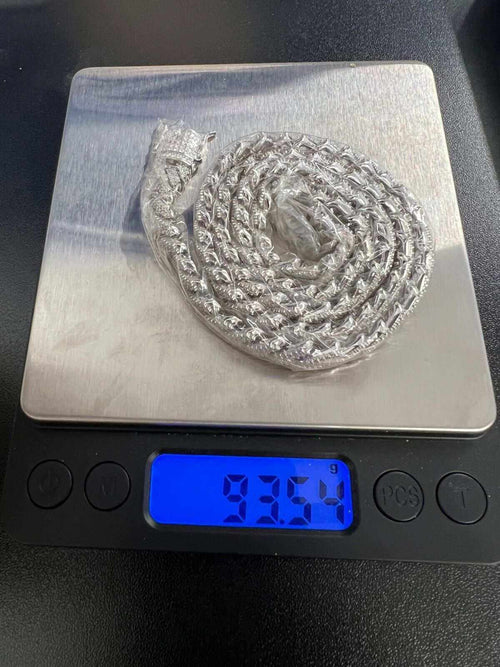 10mm Moissanite Miami Cuban Chain