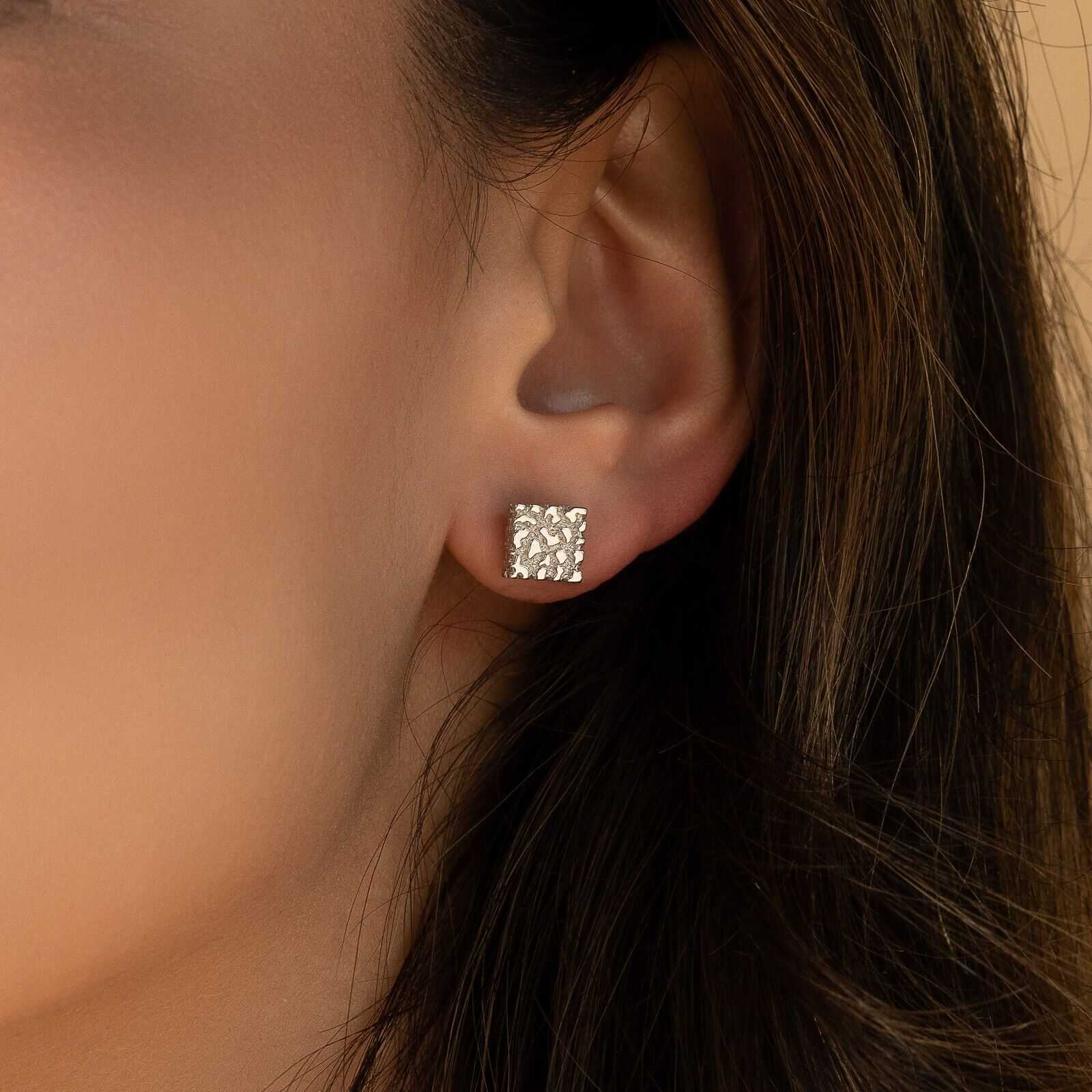 Nugget Stud Earrings