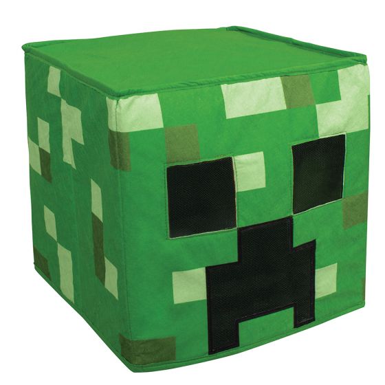 Minecraft Creeper Block Head Headpiece Costume Mask