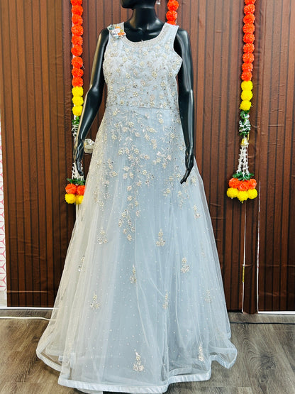 Heavy party wear long gown