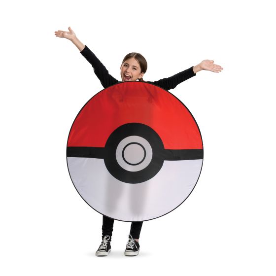 Kids/Adults Nintendo Pokemon Pokeball Pop Out Costume