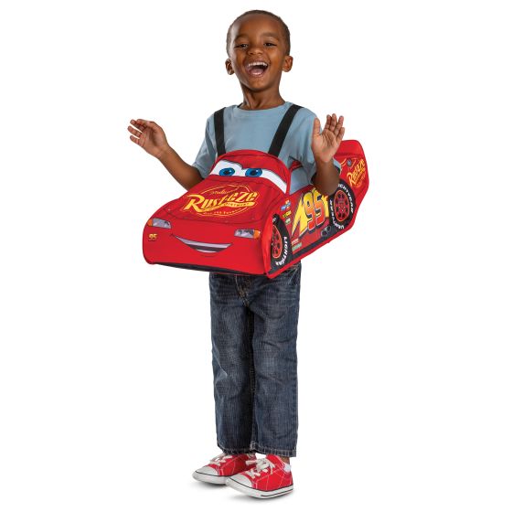 Toddlers/Kids Disney Pixar's Cars Lightning McQueen Ride-In Pop Out Costume