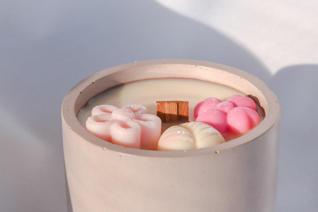 Sea Salt and Orchid Wood Wick Candle