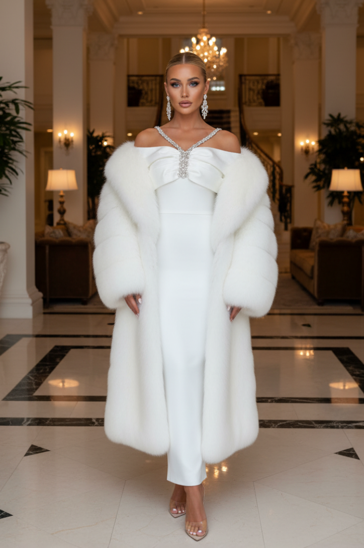 Emery Crystal Bandage Dress