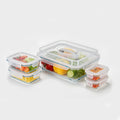 Bake & Carry Glass Set (5 Containers, Vanilla)