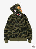 1st Camo Shark Full Zip Hoodie