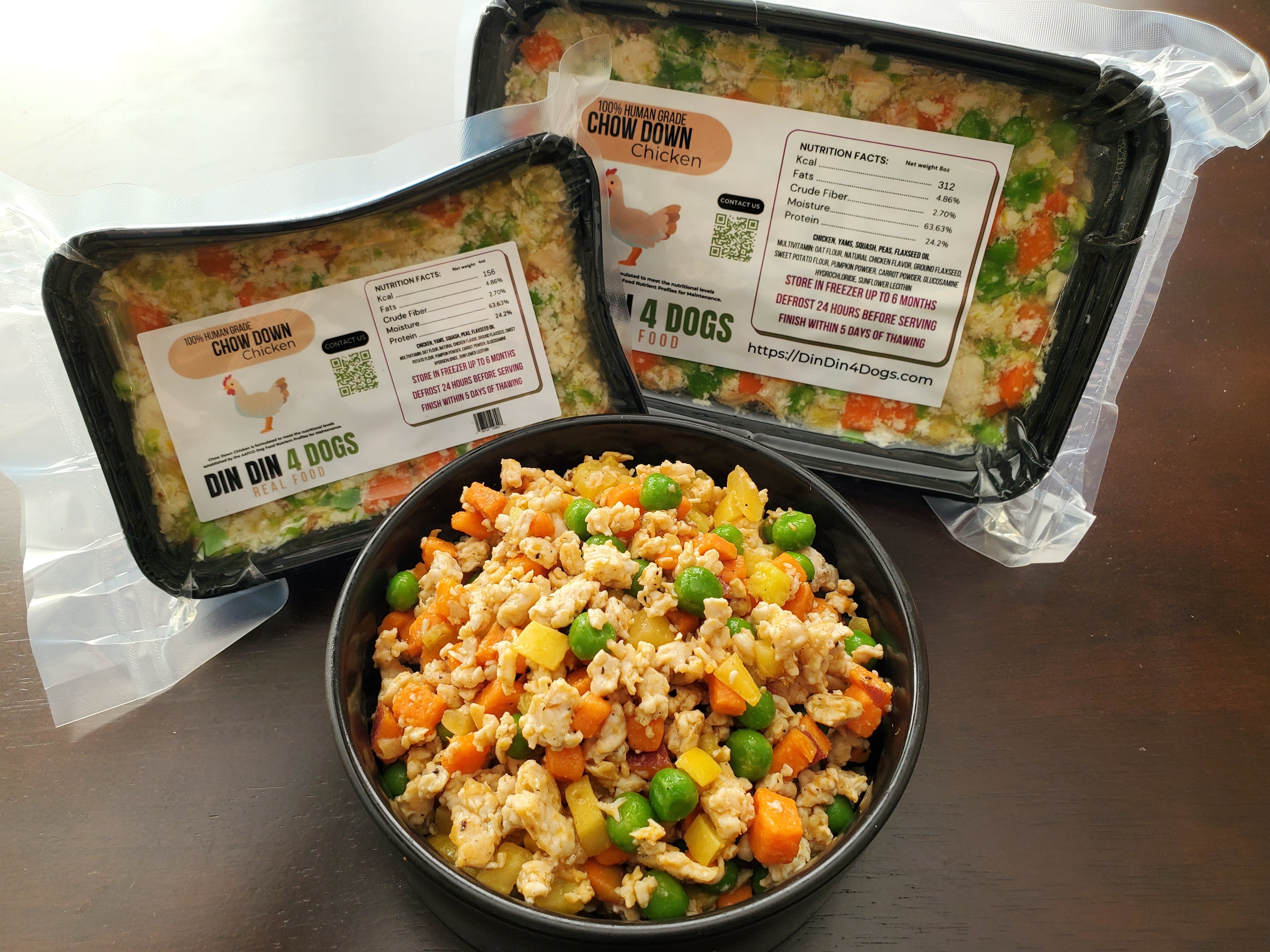 Chicken and Turkey  Combo - case includes 24, 8oz meals