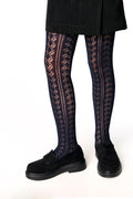 Conte-Kids Cotton Tights Miss 617 - Lace Pattern