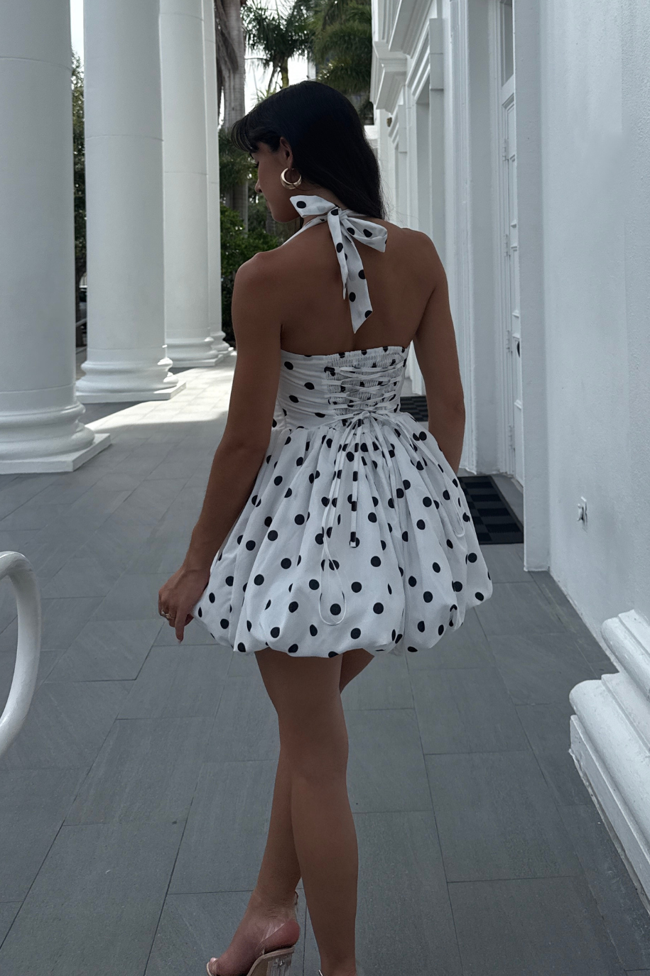 Selena Polka Dot Mini Dress