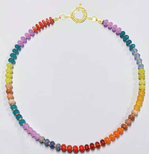 Natural Colorful Stone Necklaces