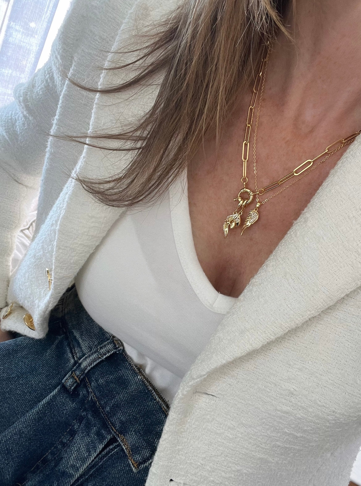 Angel Wing Necklace - Love & Divine Guidance