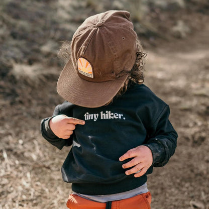 Kid's Organic Pullover in Black