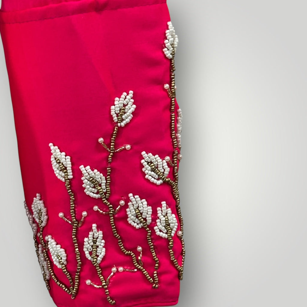 Hot pink : full sleeve blouse