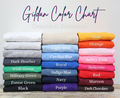 Custom Dog Embroidered Crewneck *MADE TO ORDER 10-15 BIZ DAYS*