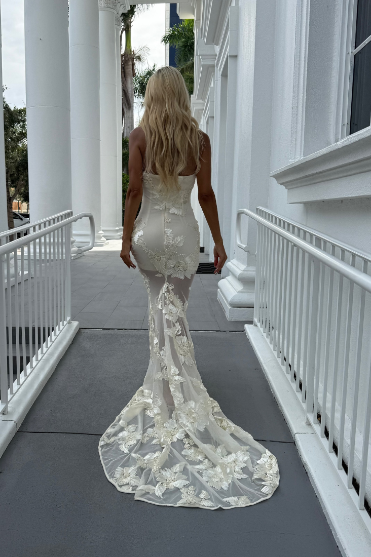 Aliyah Floral Lace Dress