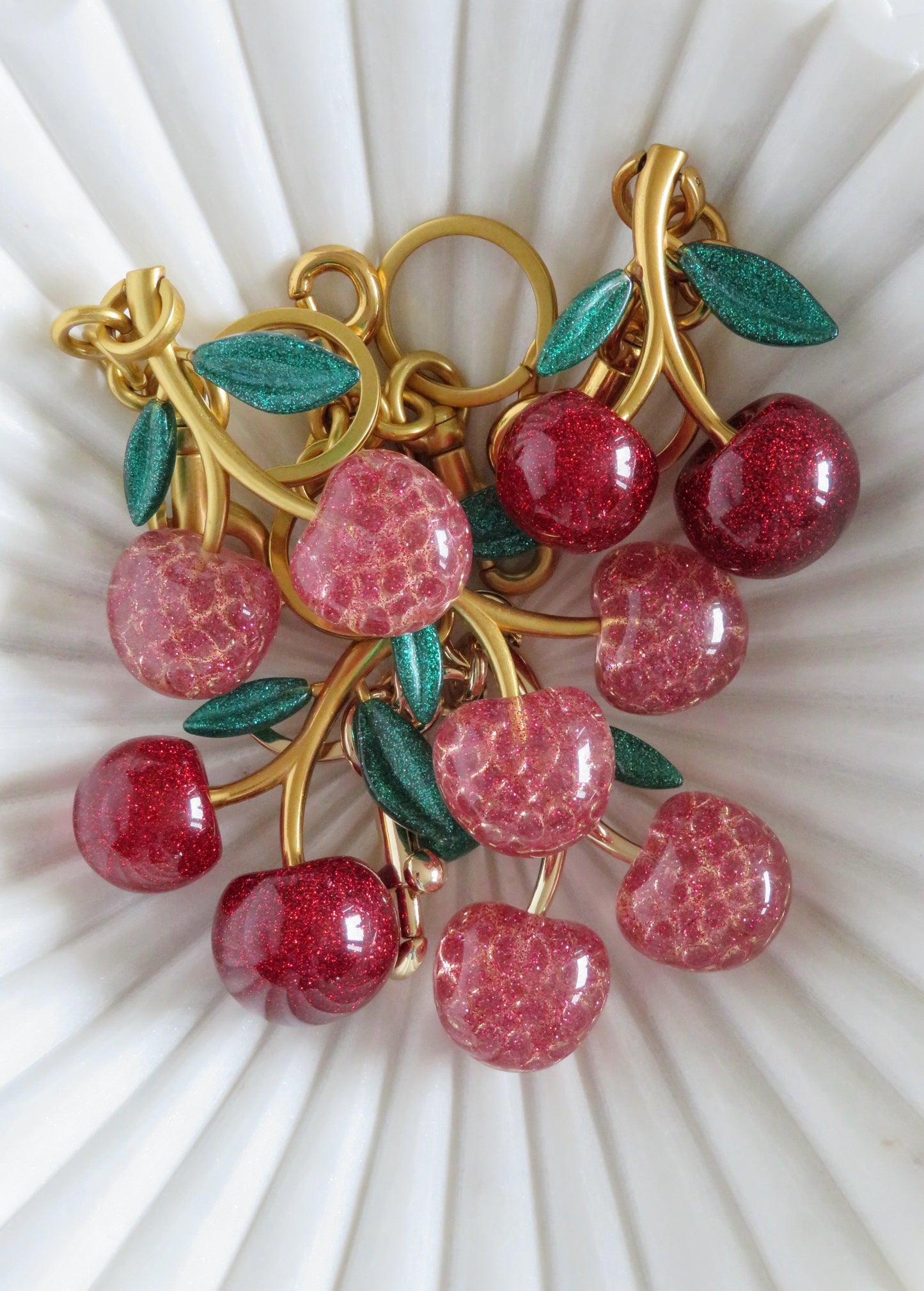 Cherry Bag Charm
