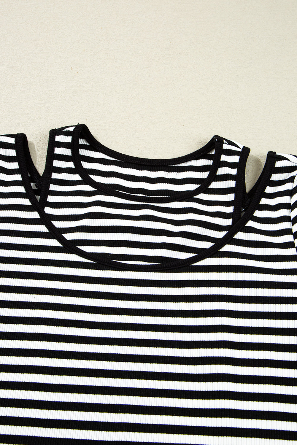 Remi Stripe Double-layer Long Sleeve Top