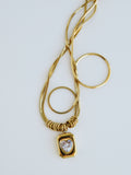 Heart Tag Necklace - Love