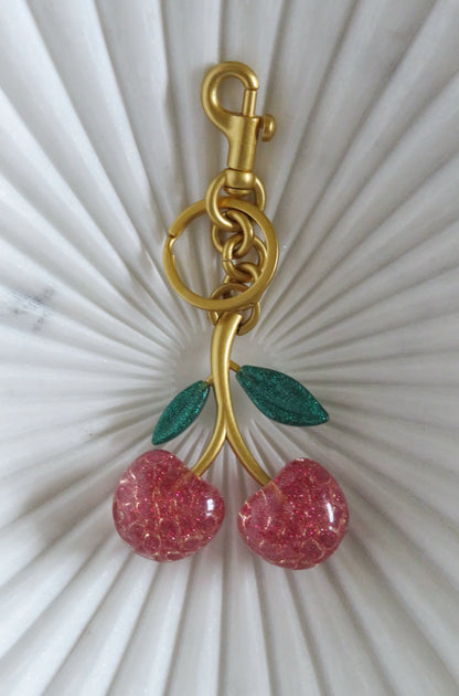 Cherry Bag Charm