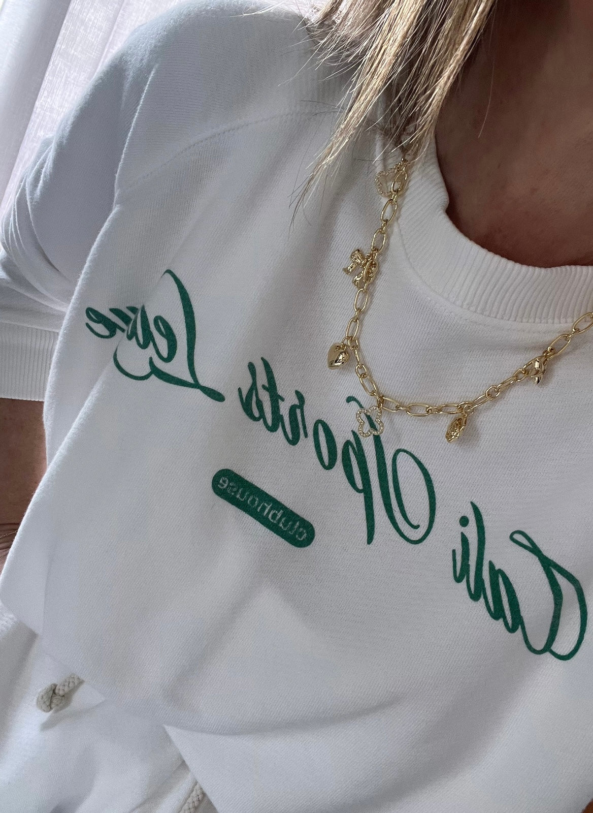 Lucky Shield Charm Necklace