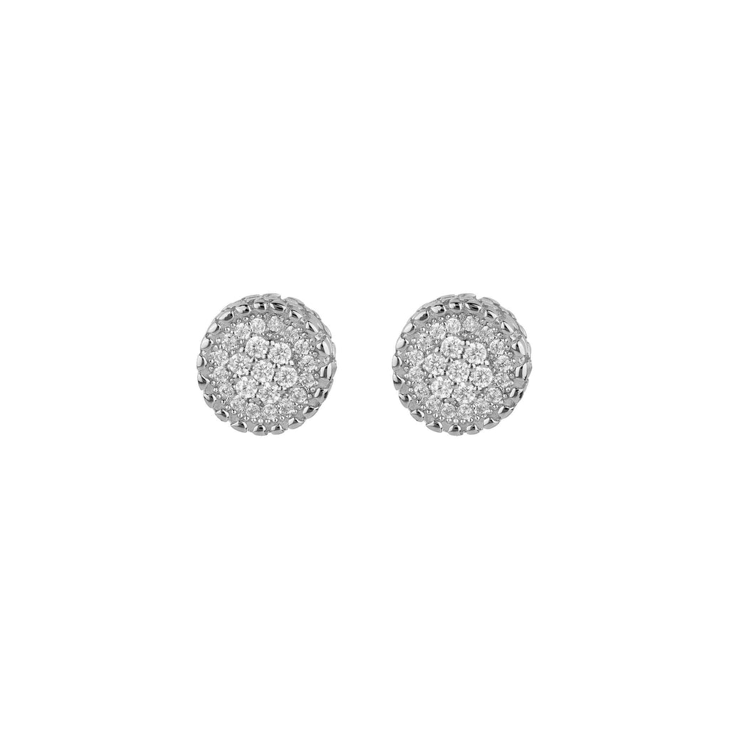 Round Nugget Earrings