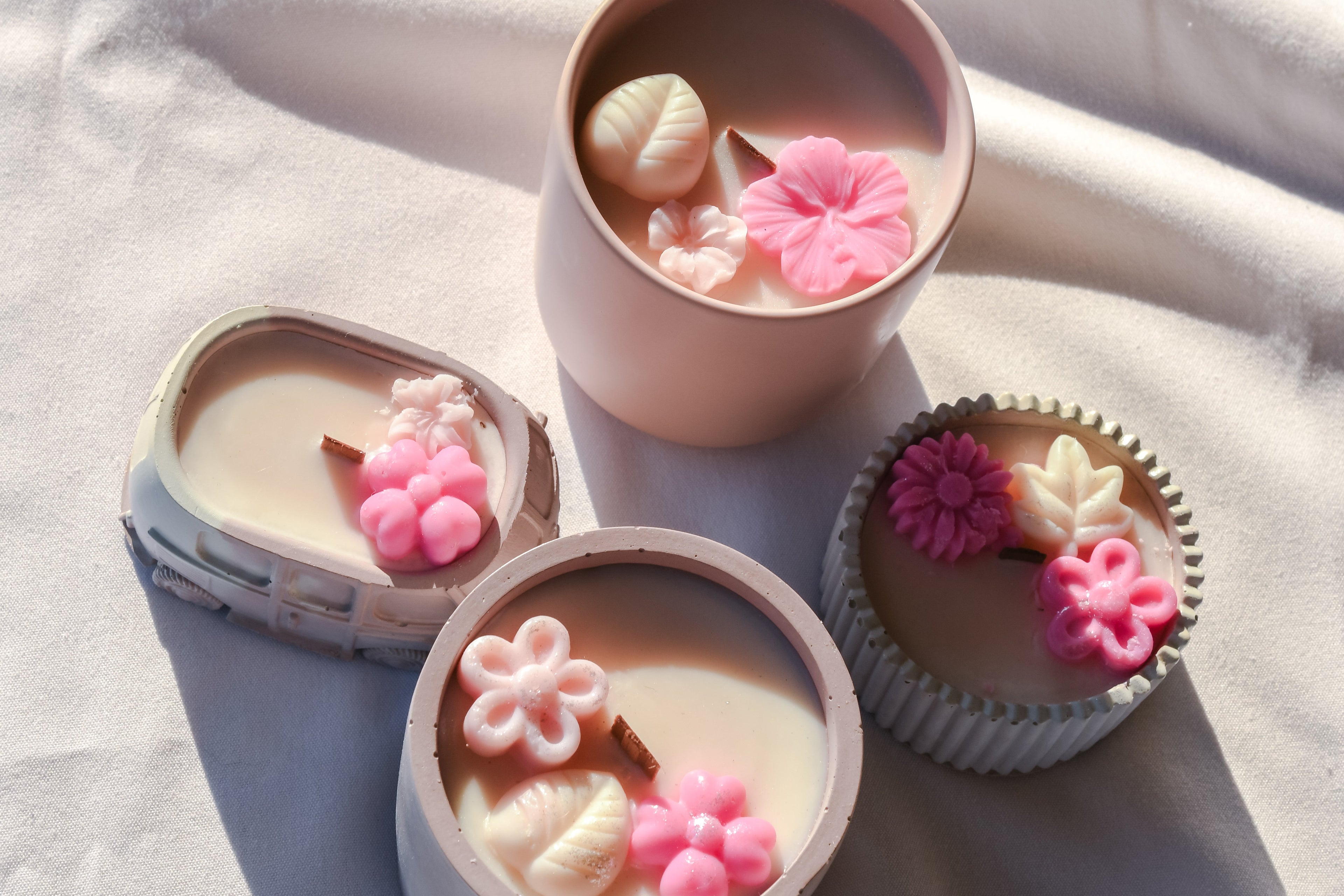 Sea Salt and Orchid Wood Wick Candle