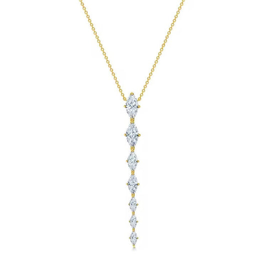 Harlow Diamond Drop Necklace