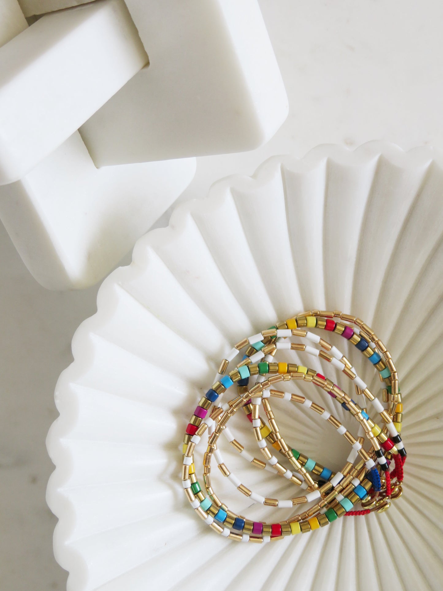 Stella Enamel Tube Necklaces