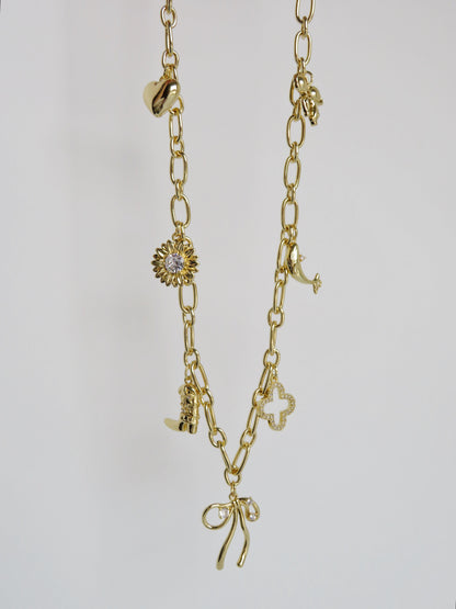 Untamed Spirit Charm Necklace